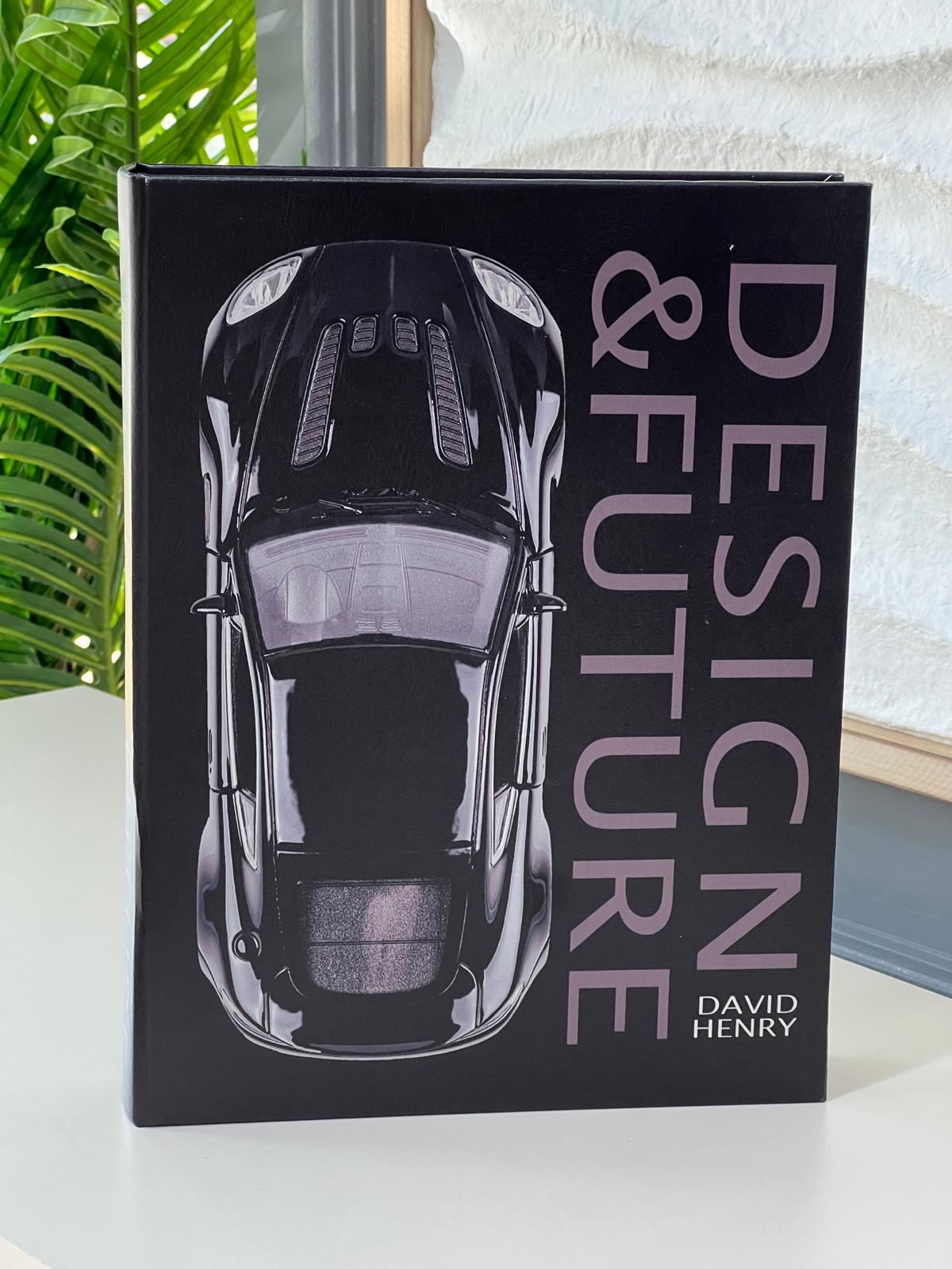 Deri Kaplı İthal Kitap Kutu Desing Future 28*22*4 cm