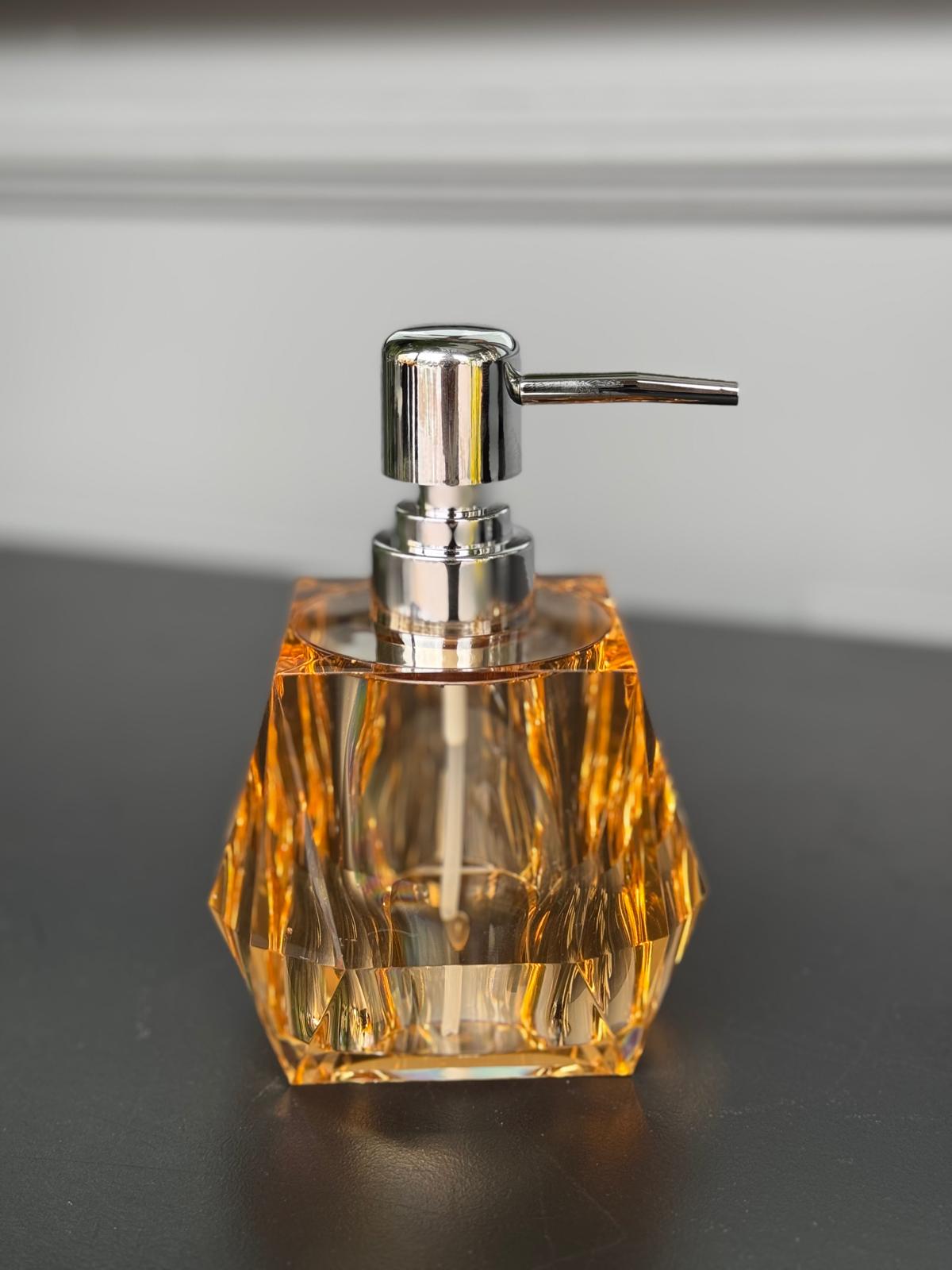 Amber Akrilik Sabunluk 15cm