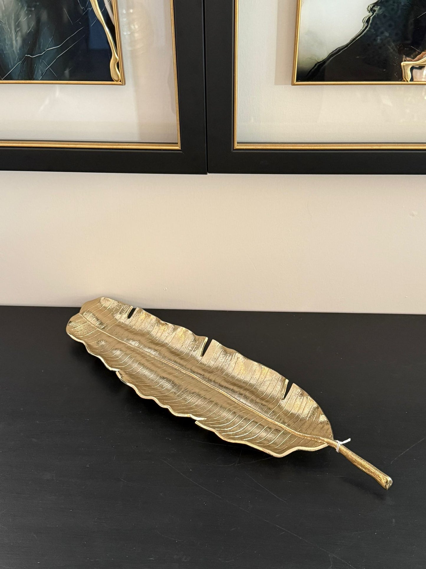 Yaprak Tabak Gold 48cm