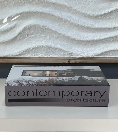 Deri Kaplı İthal Kitap Kutu Contemporary 30*20*7 cm