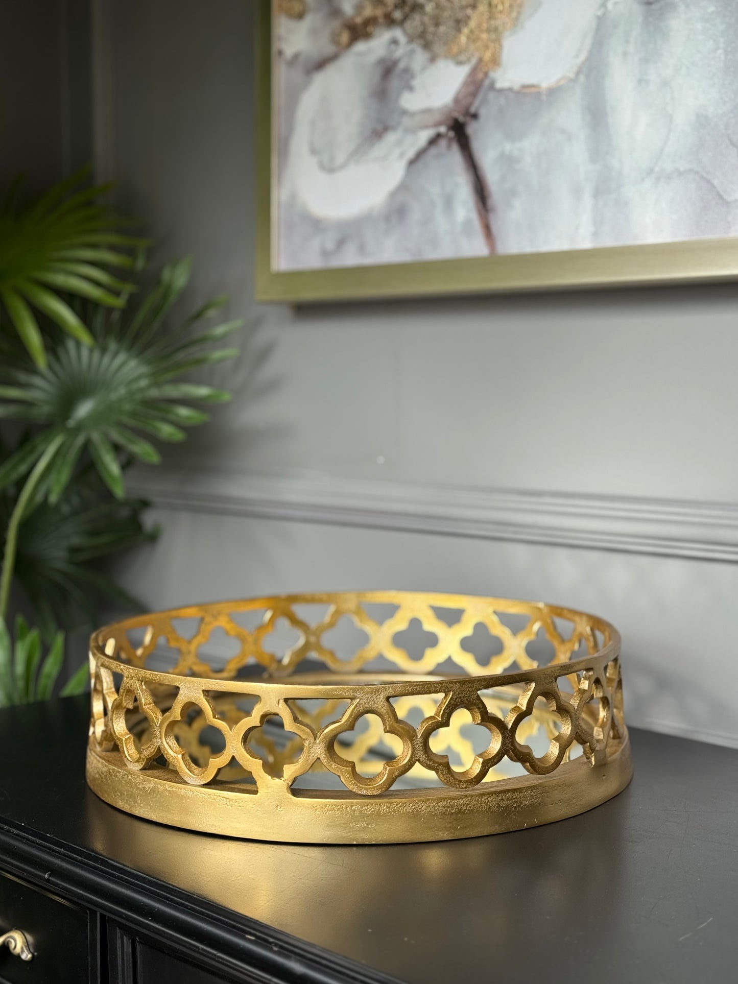 Tepsi Döküm Gold 36 cm