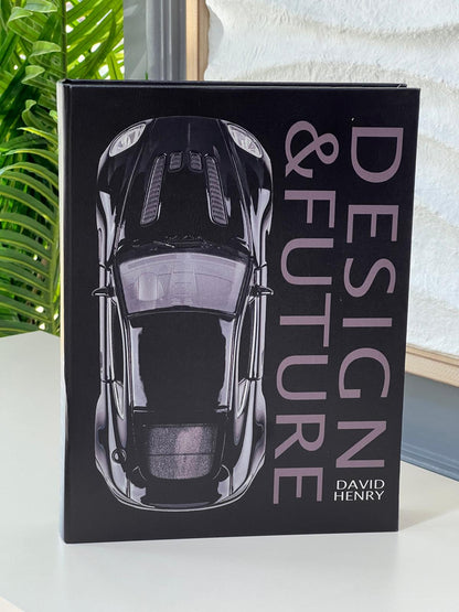 Deri Kaplı İthal Kitap Kutu Desing Future 28*22*4 cm
