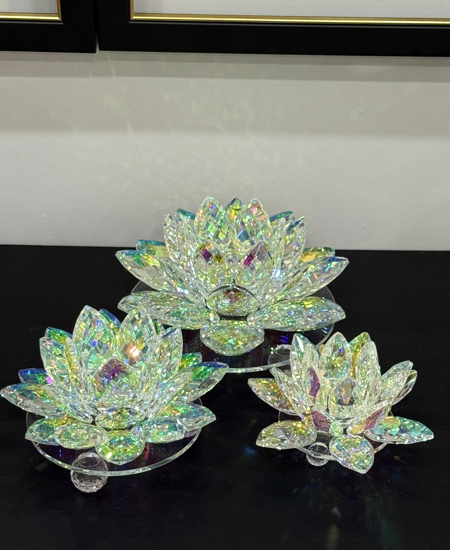 Kristal Lotus Küçük  Boy 17*10 cm
