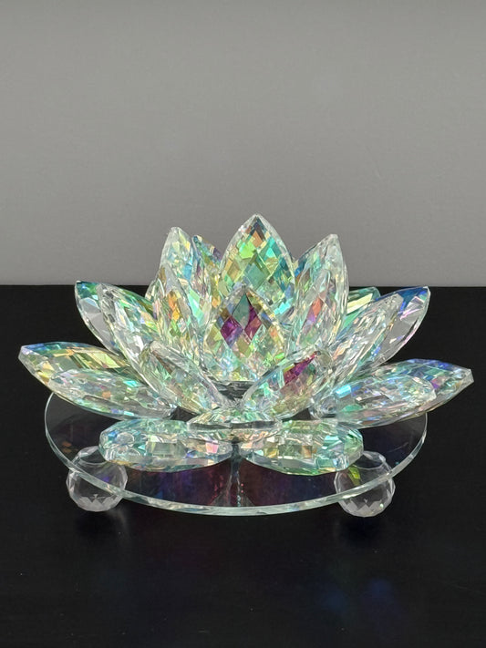 Kristal Lotus Büyük Boy 25*13 cm