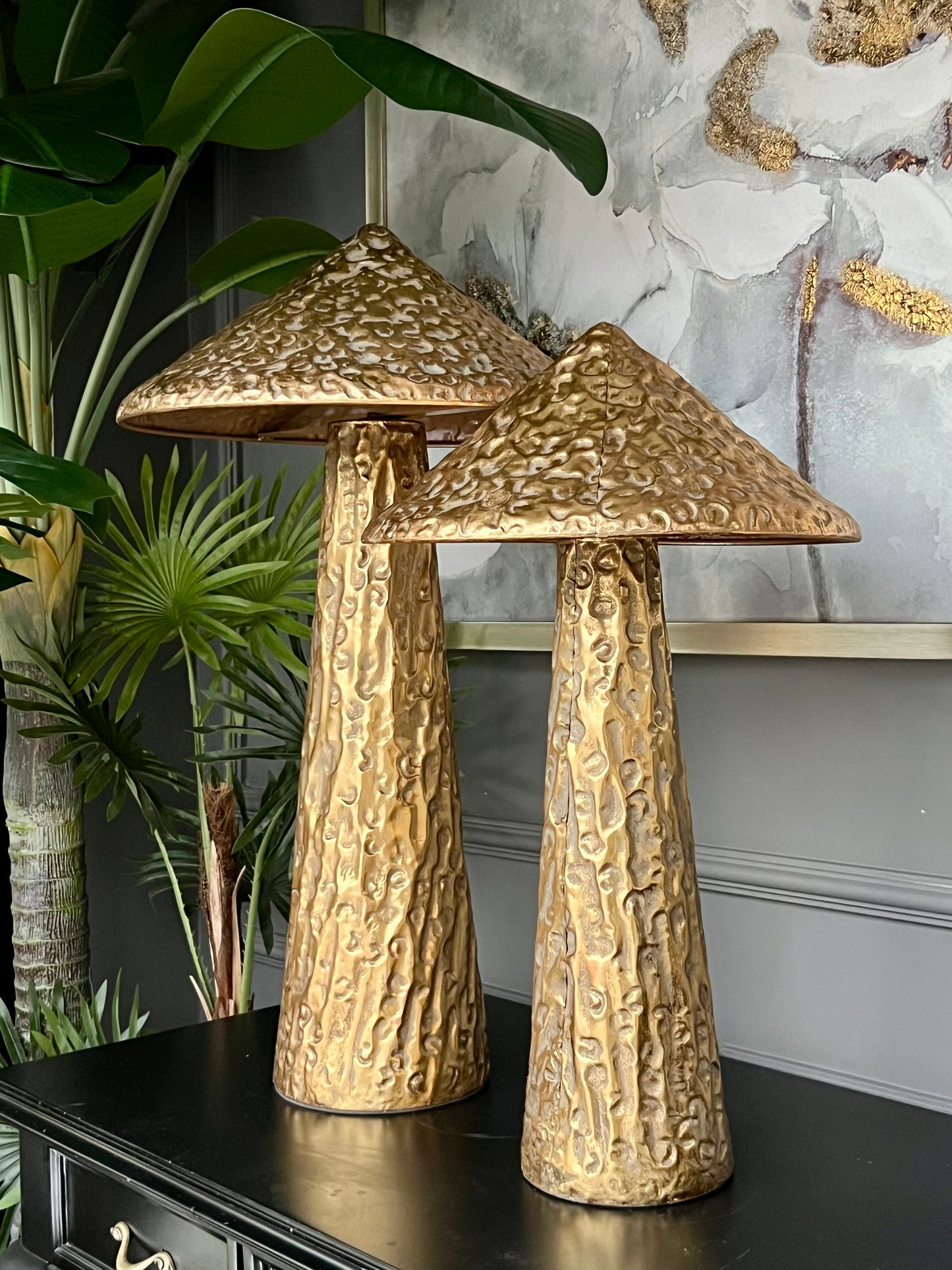 Metal Mantar Dekor 60 ve 72 cm