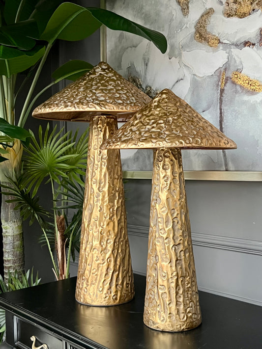 Metal Mantar Dekor 60 ve 72 cm