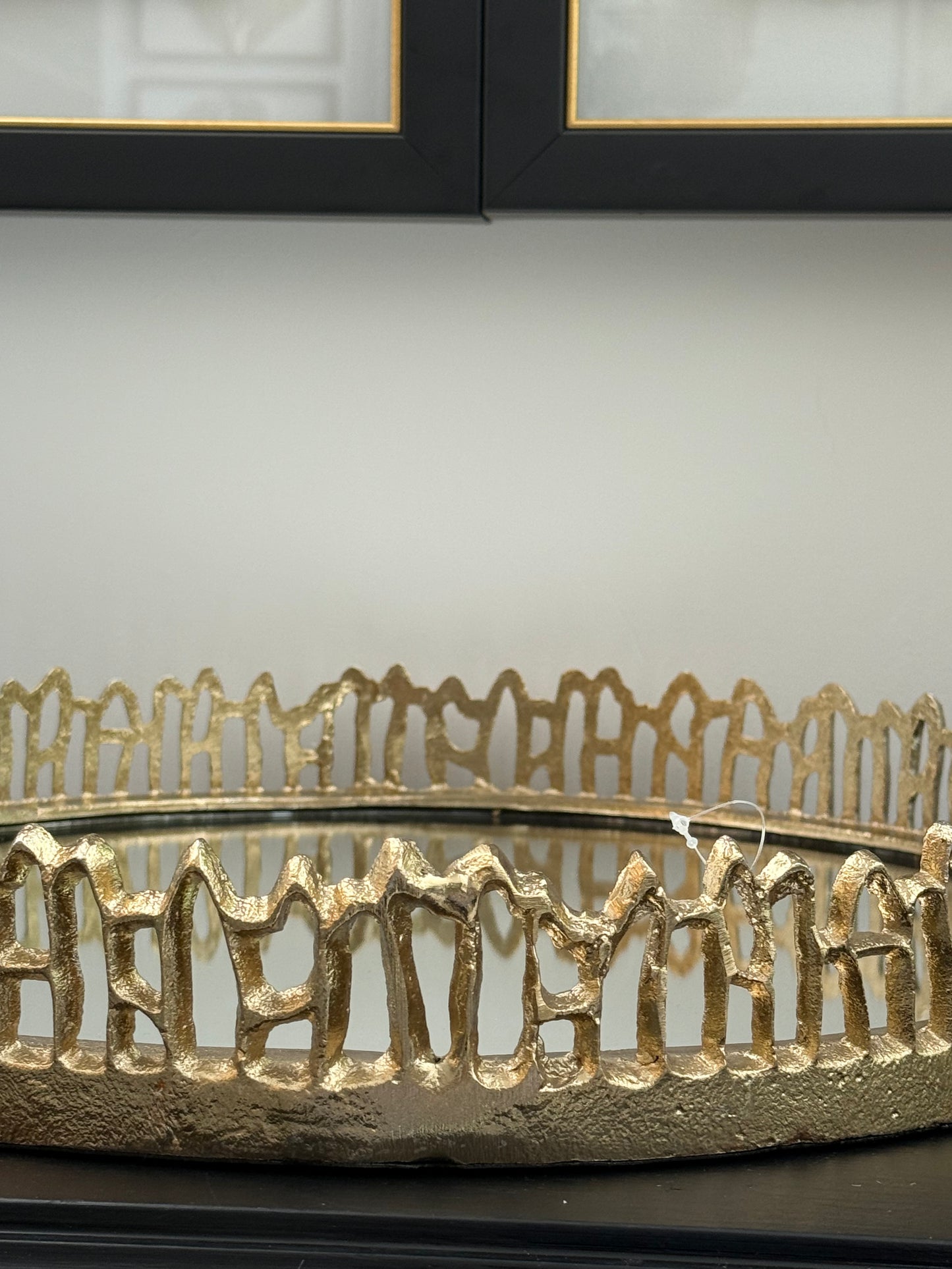Tepsi Döküm Gold 45 cm