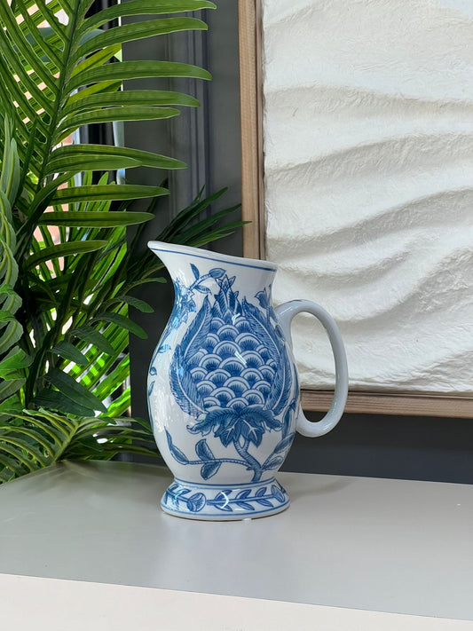Blue Blanch Sürahi Vazo
