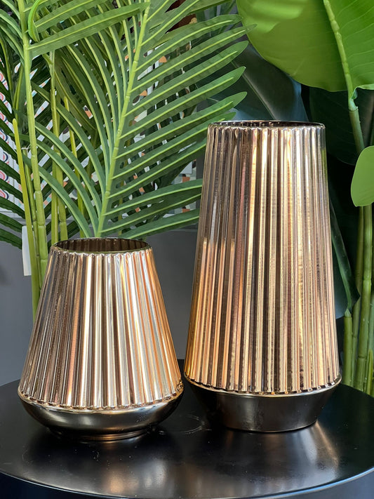 Rose Gold Vazo 2li