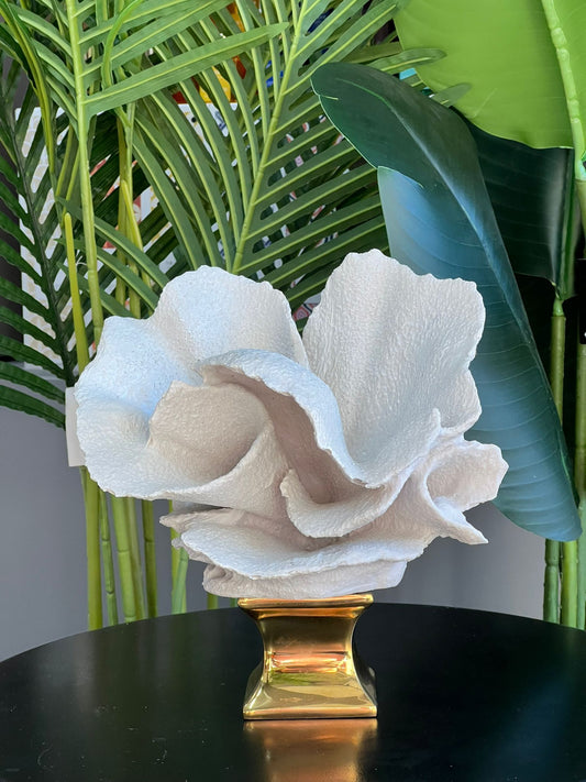 Polyester Döküm Mercan Titanyum Ayaklı