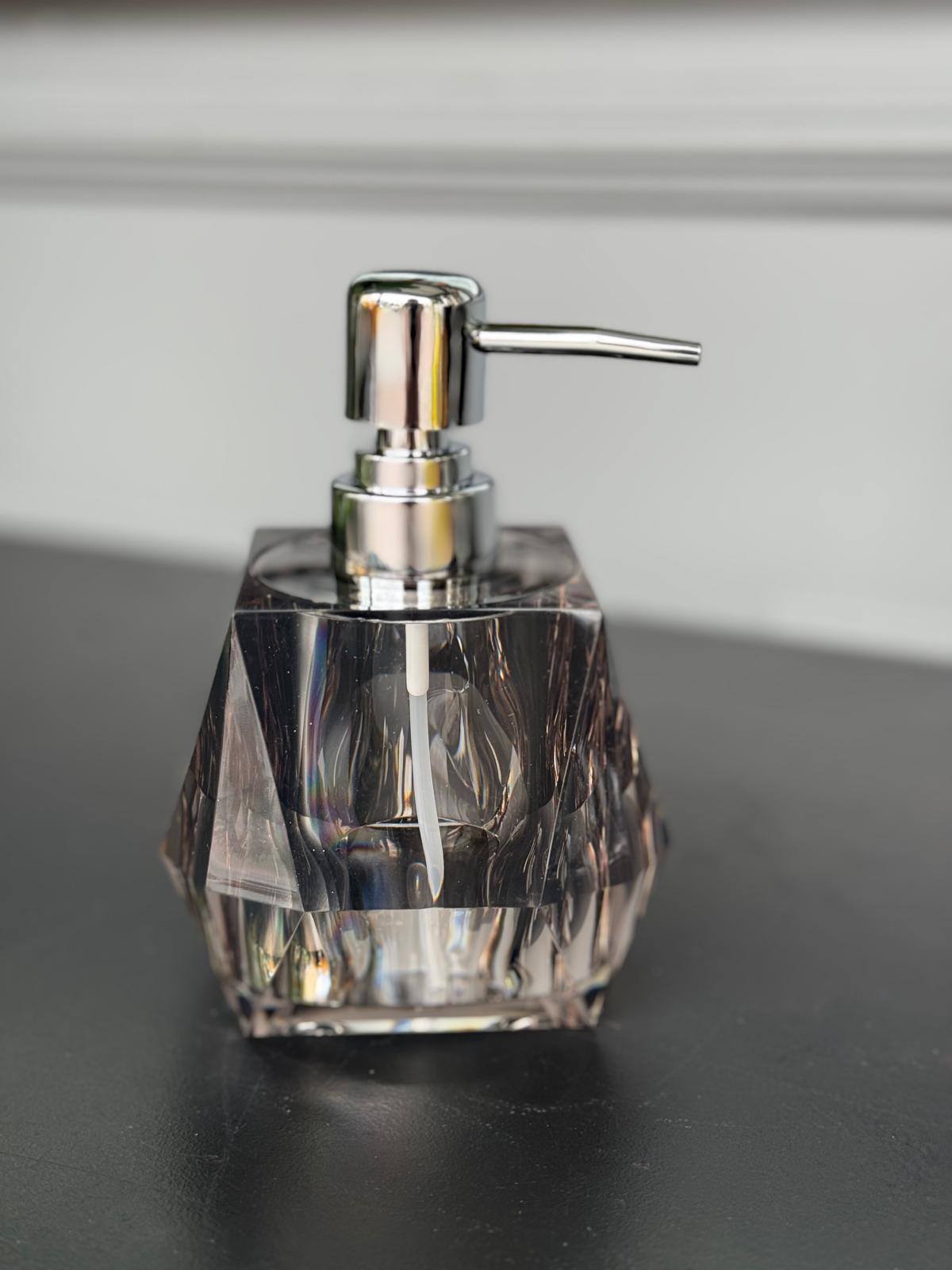 Füme Akrilik Sabunluk 15cm