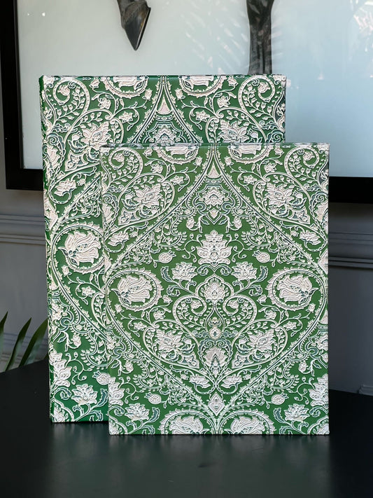 Kitap Kutu Ottoman Yeşil