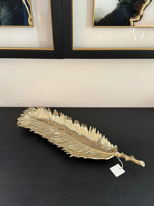 Yaprak Tabak Gold 47cm