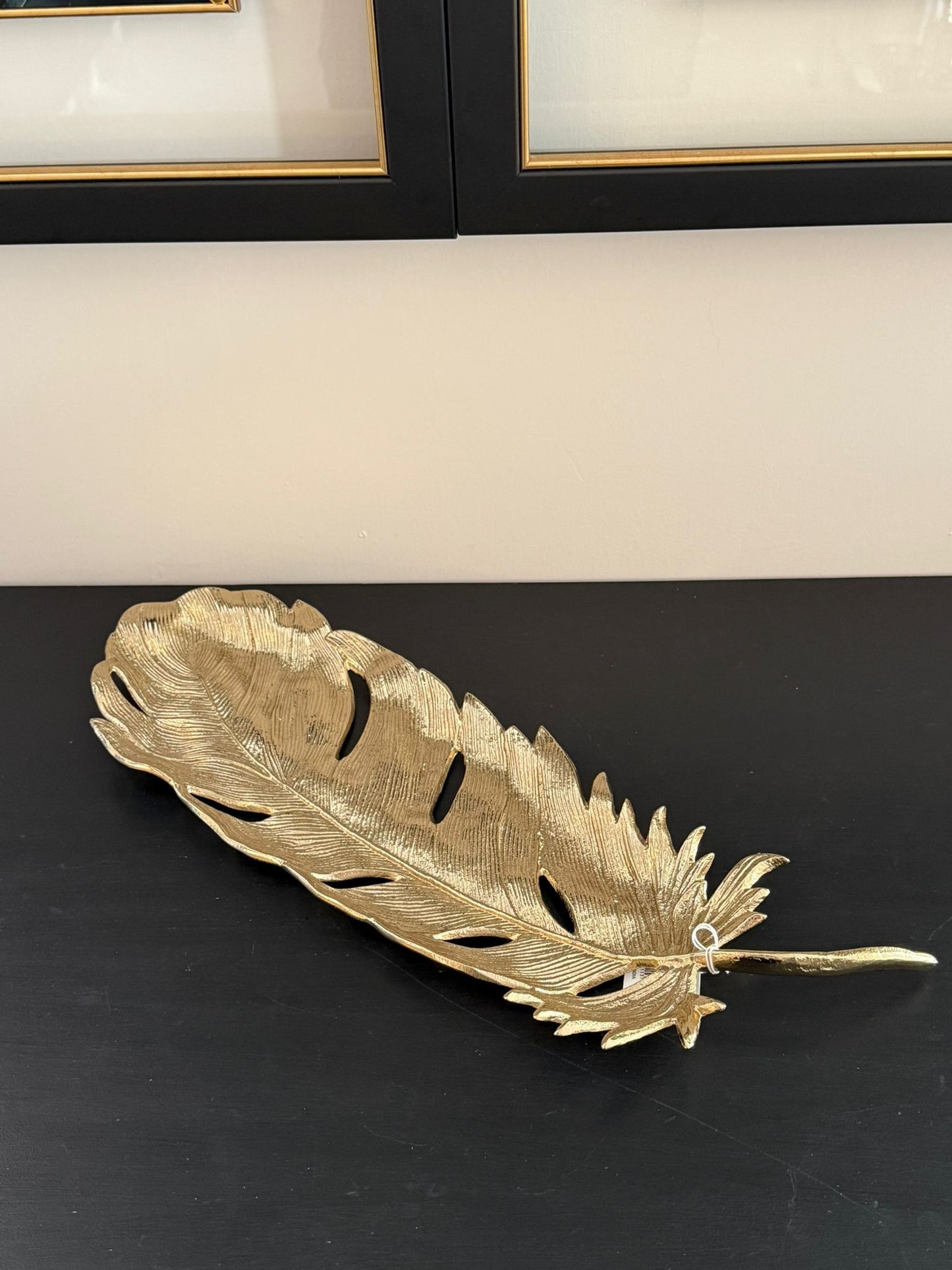 Yaprak Tabak Gold 46cm