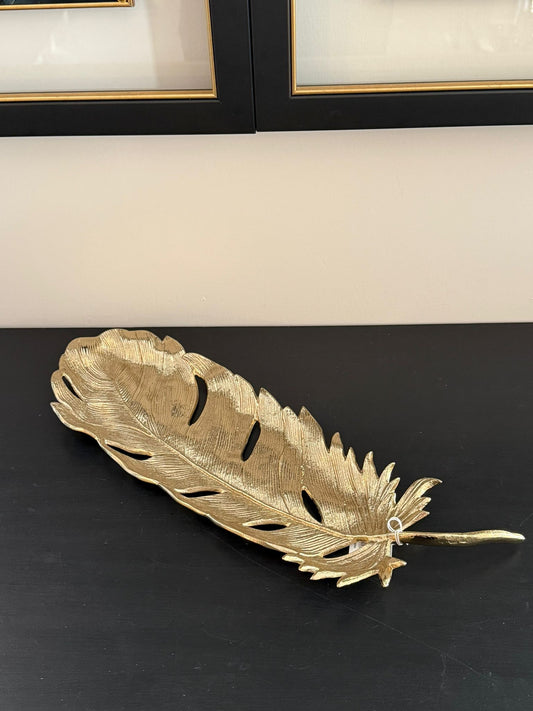 Yaprak Tabak Gold 46cm