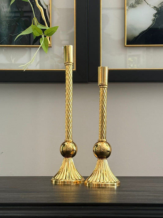 Burgu Gold Şamdan 2li