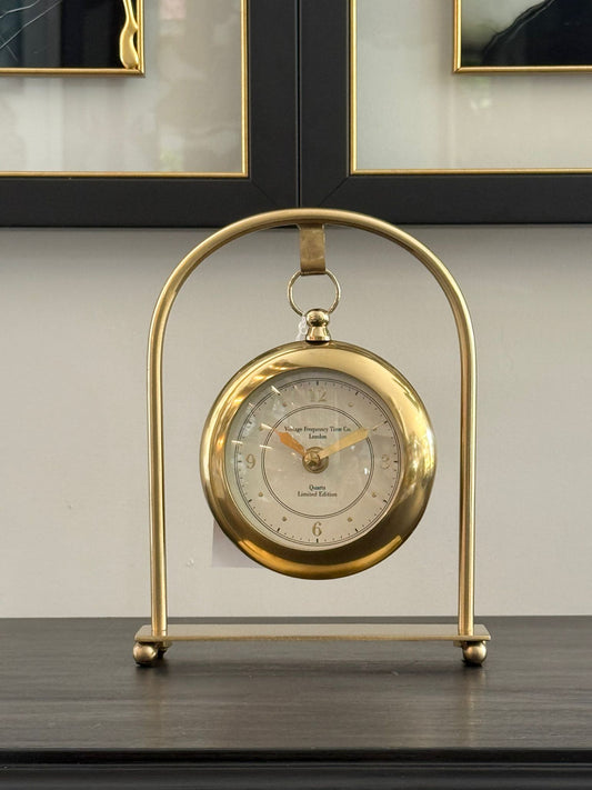 Antik Gold Masa Saati