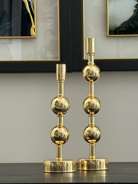 Şamdan Gold Top Detaylı  2li