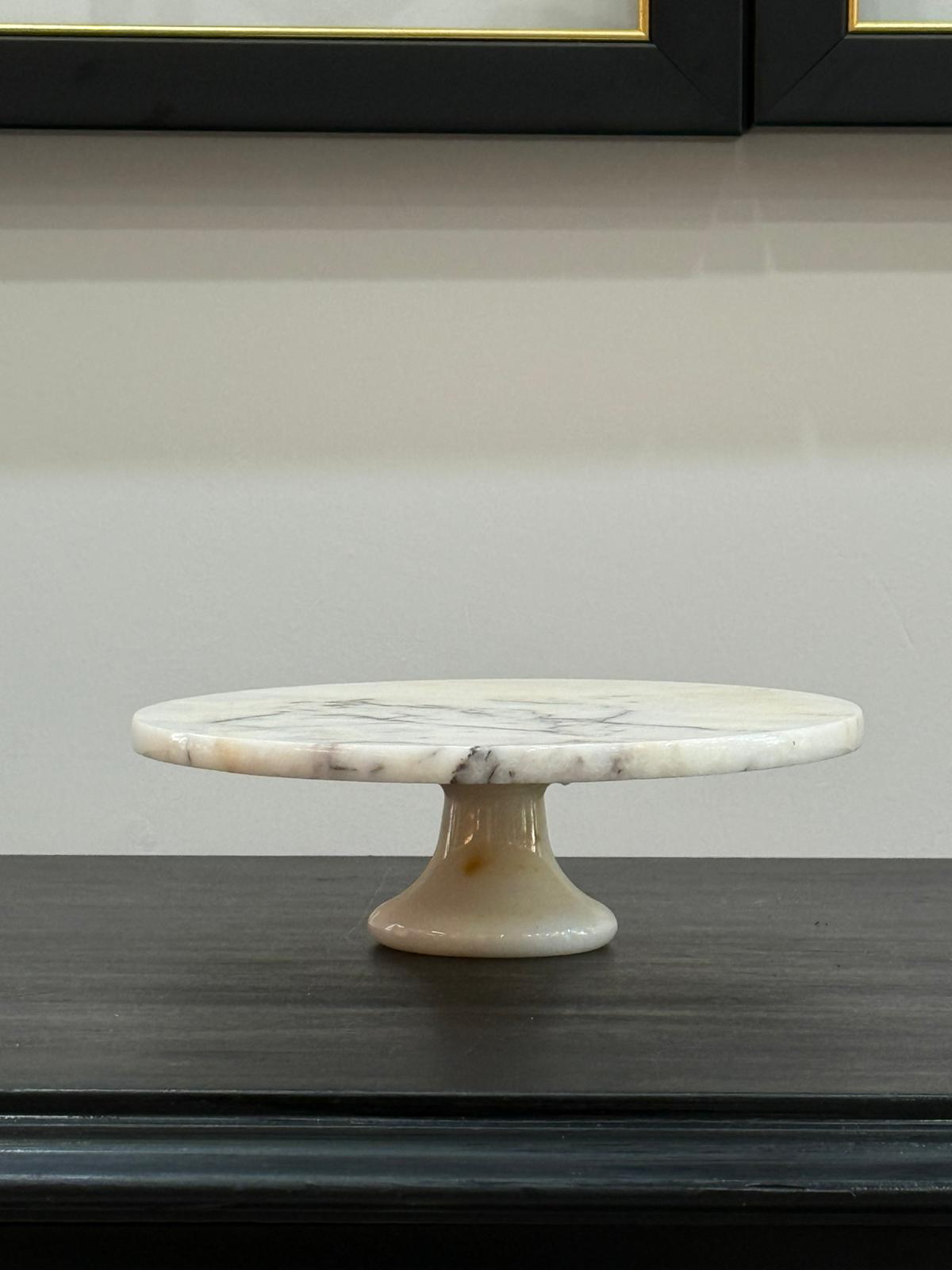 Mermer Ayaklı Tepsi 20*6cm